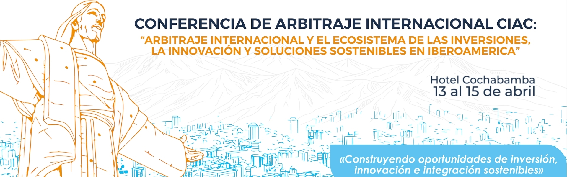 Conferencia Internacional de Arbitraje CIAC - Banner 1